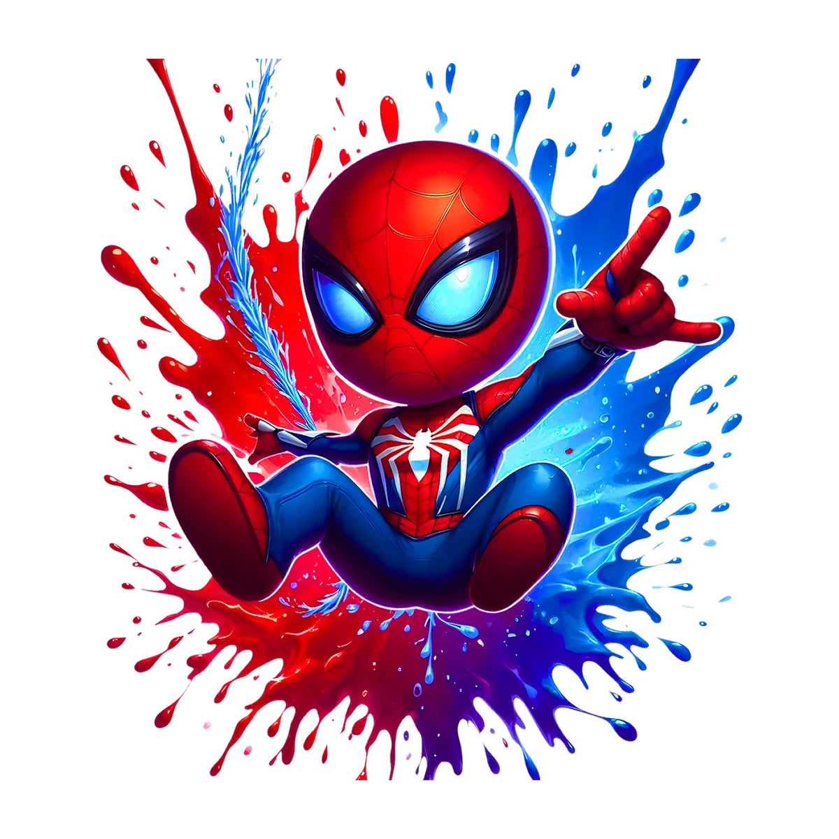 Spider-Man Splash Design — design artwork