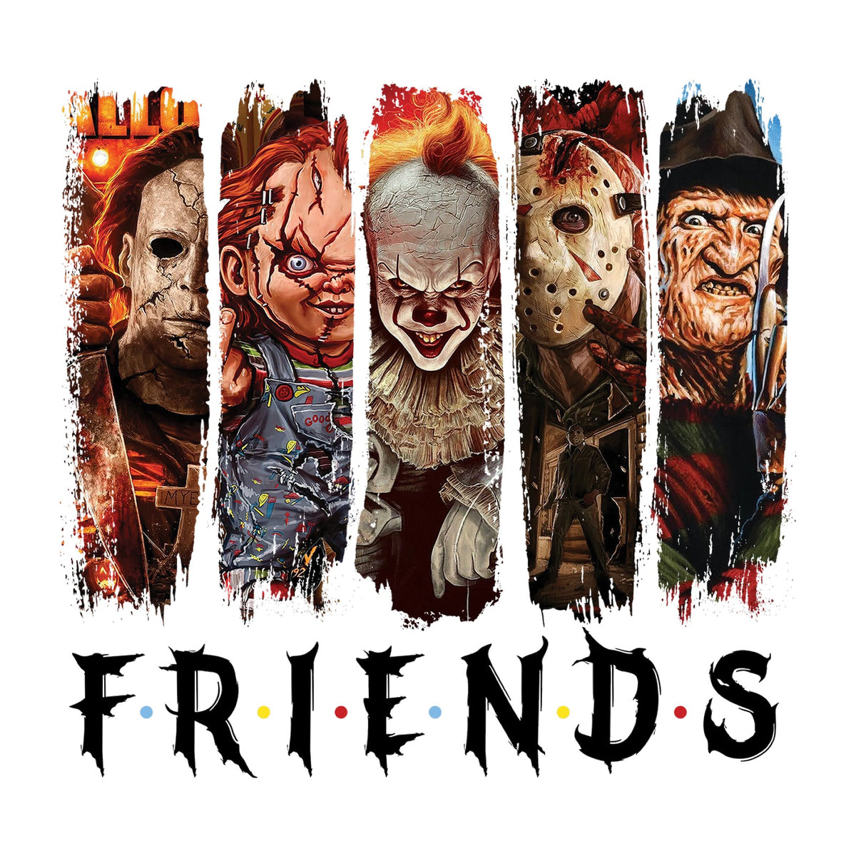 Horror Friends Design — design artwork