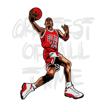 Greatest of All Time Basketball Design — design artwork