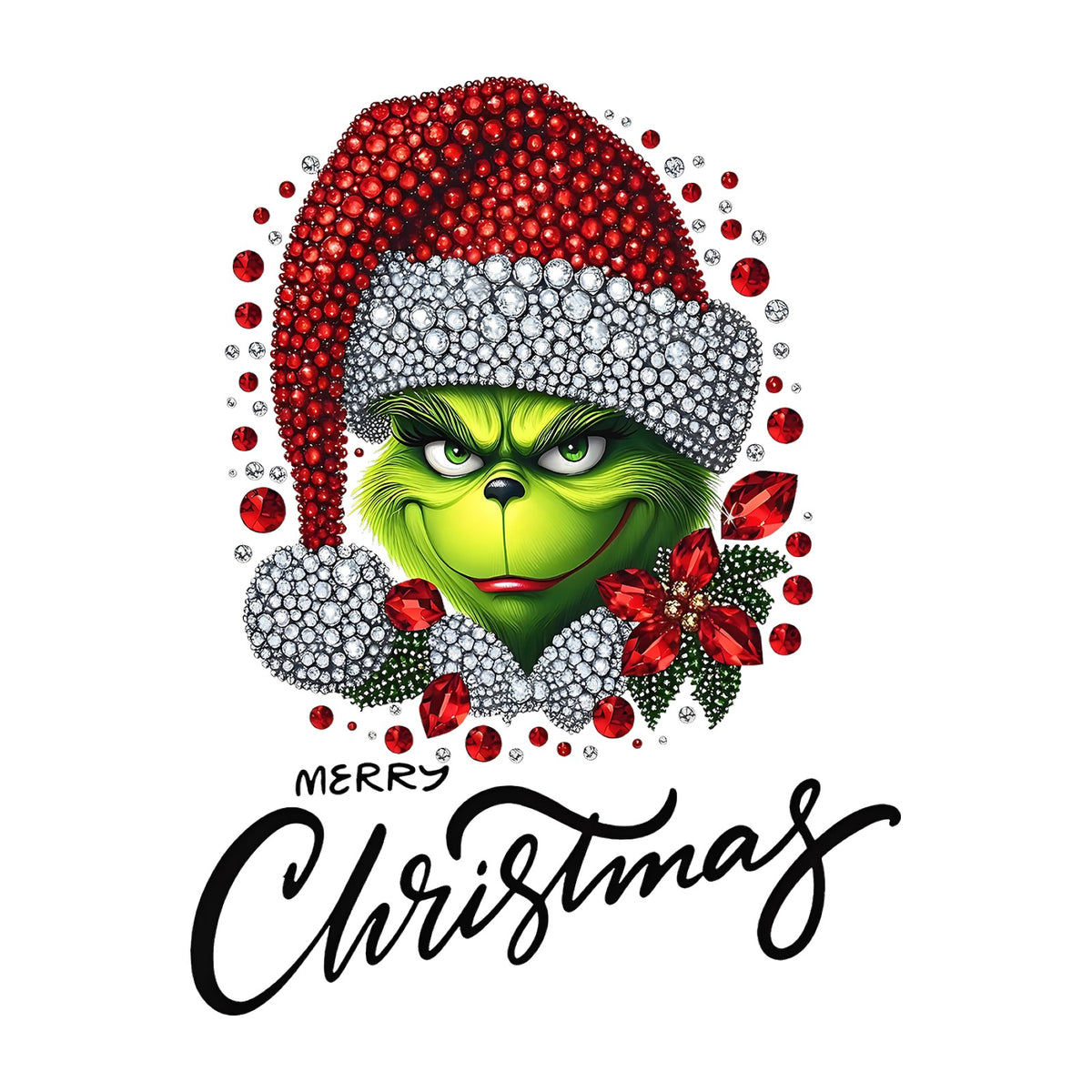 Grinch Merry Christmas Design — design artwork