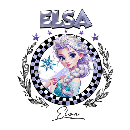 Elsa Princess Kids Tee — design artwork