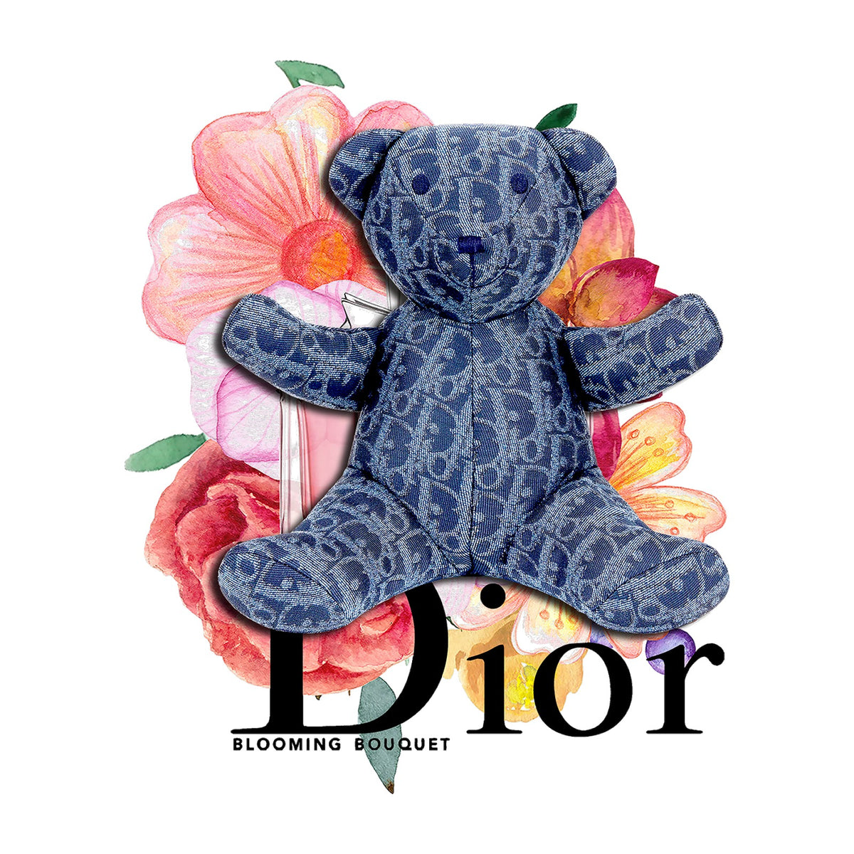Dior Teddy Bear Design — design artwork
