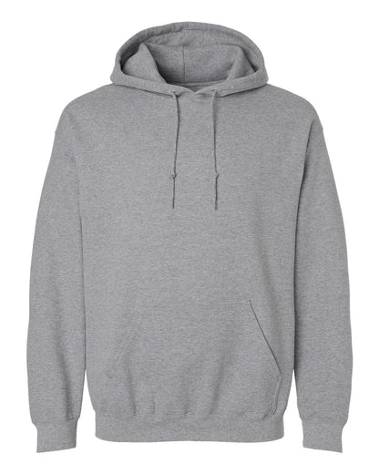 Gildan 18500 blank hoodie in Sport Grey, front view