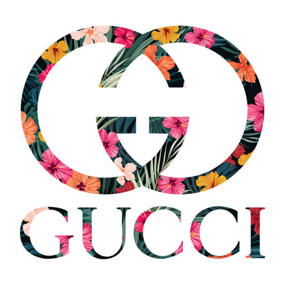 Gucci Floral Logo Design — design artwork