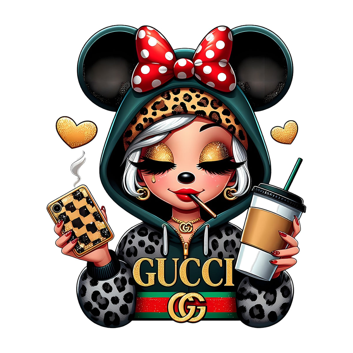 Gucci Minnie Design — design artwork