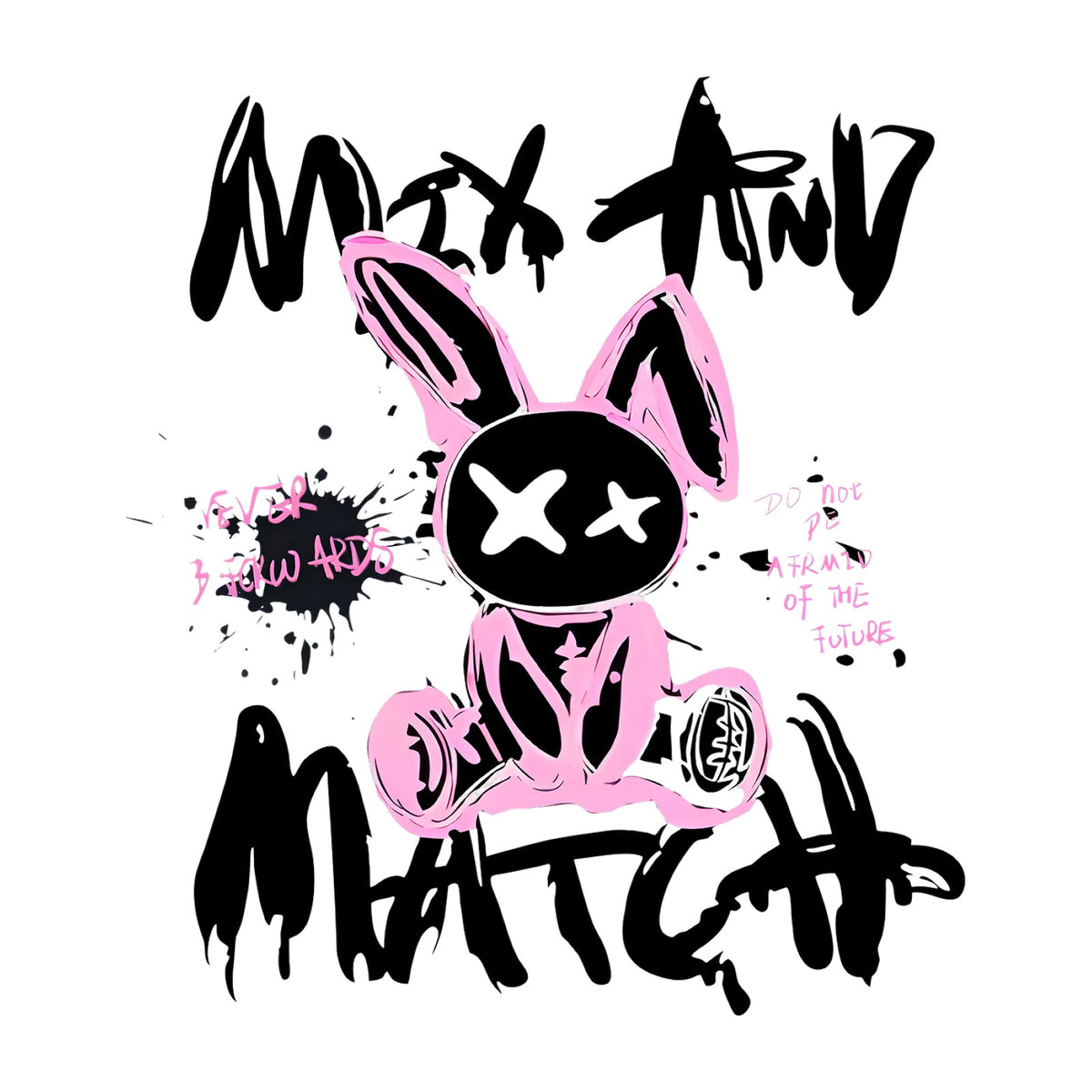Mix and Match Bunny Design — design artwork