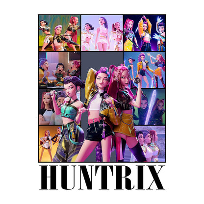 Huntrix Photo Collage Design — design artwork
