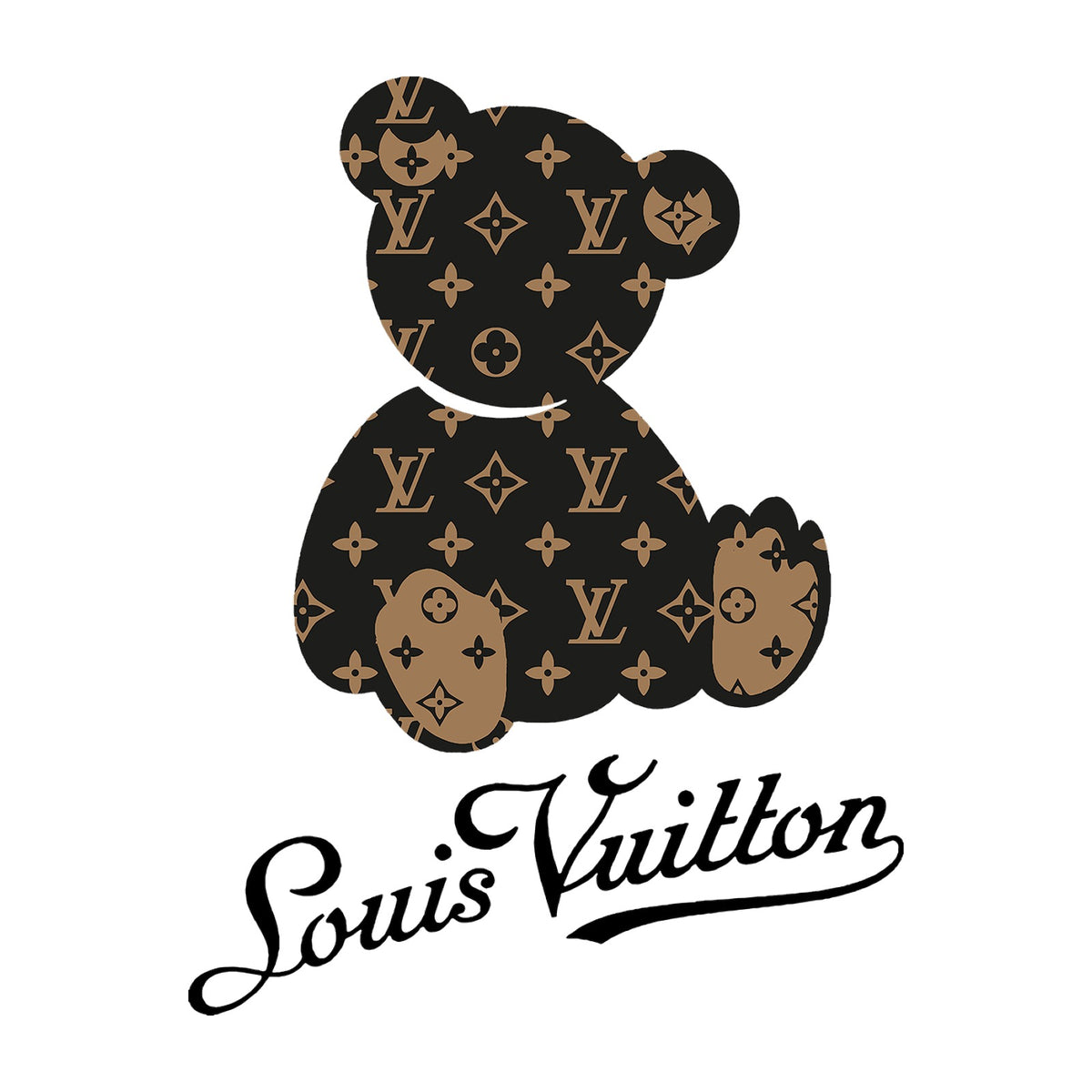 Louis Vuitton Teddy Bear Design — design artwork