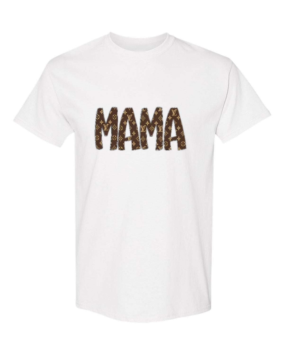 Louis Vuitton Mama Design — white t-shirt mockup