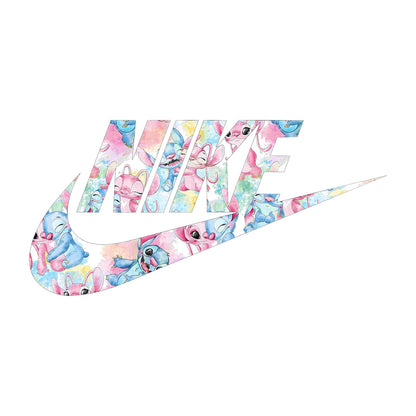 Nike Floral Swoosh Design — design artwork
