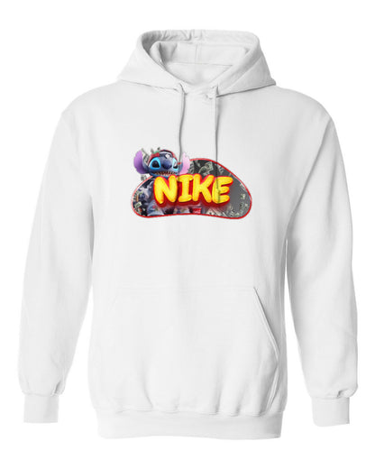 Nike Stitch Design — white hoodie mockup