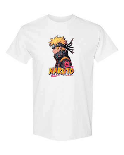 Naruto Anime Design — white t-shirt mockup