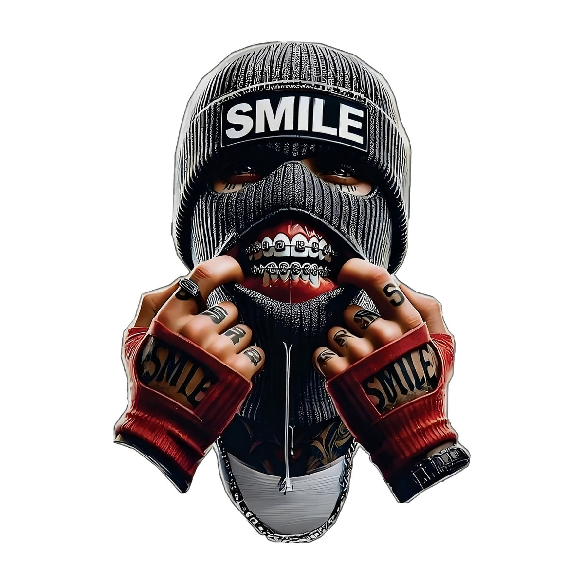 Smile Mask Design — design artwork