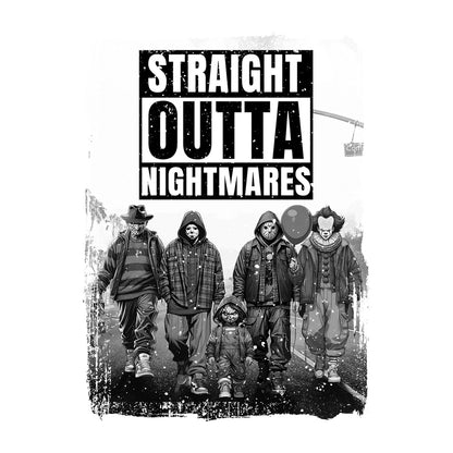 Straight Outta Nightmares Design — design artwork