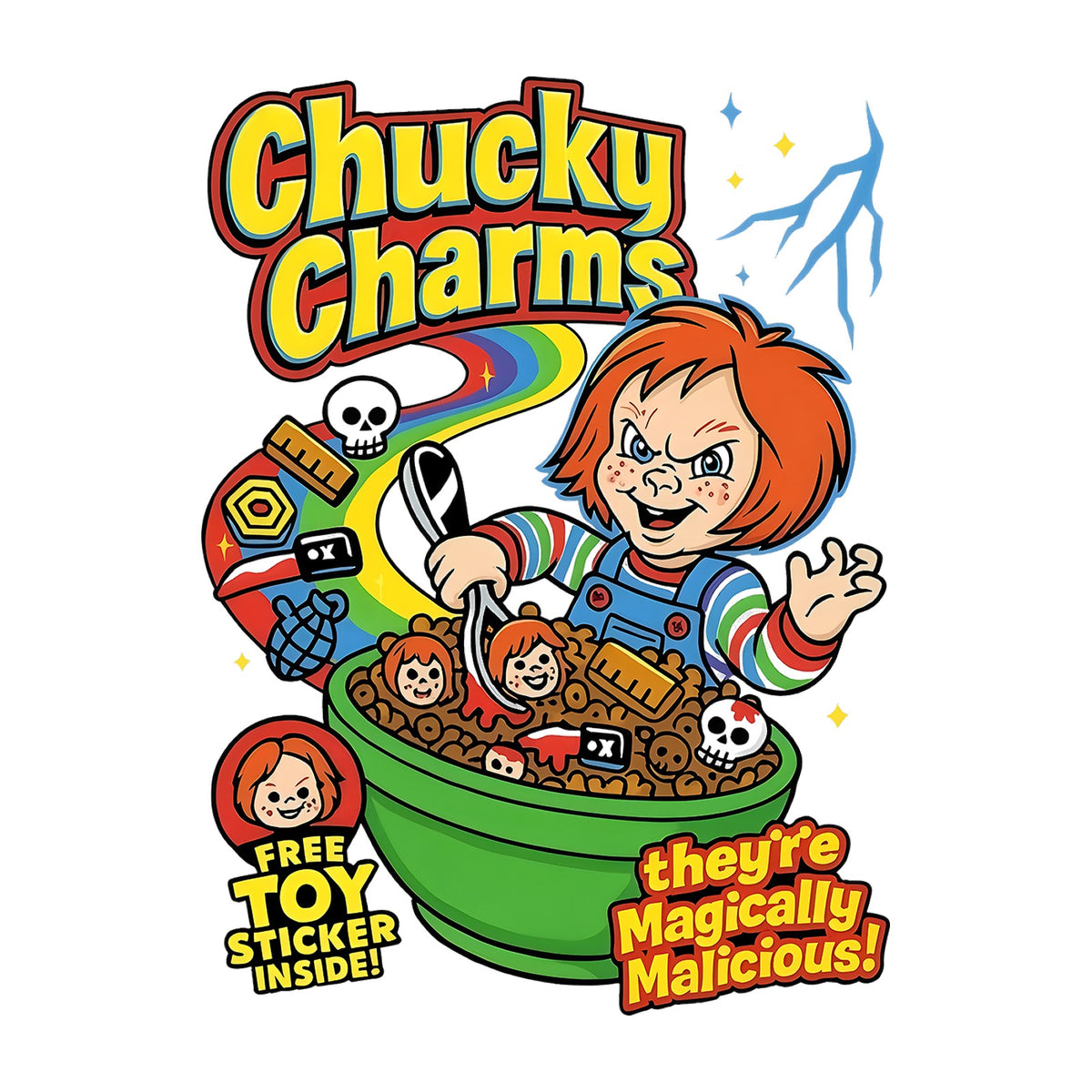 Chucky Charms Design — design artwork